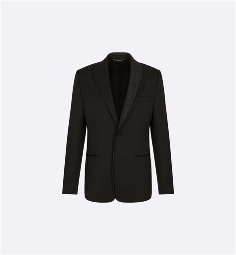 dior oblique asymmetric jacket with shawl collar|Dior Oblique Quilted Jacket .